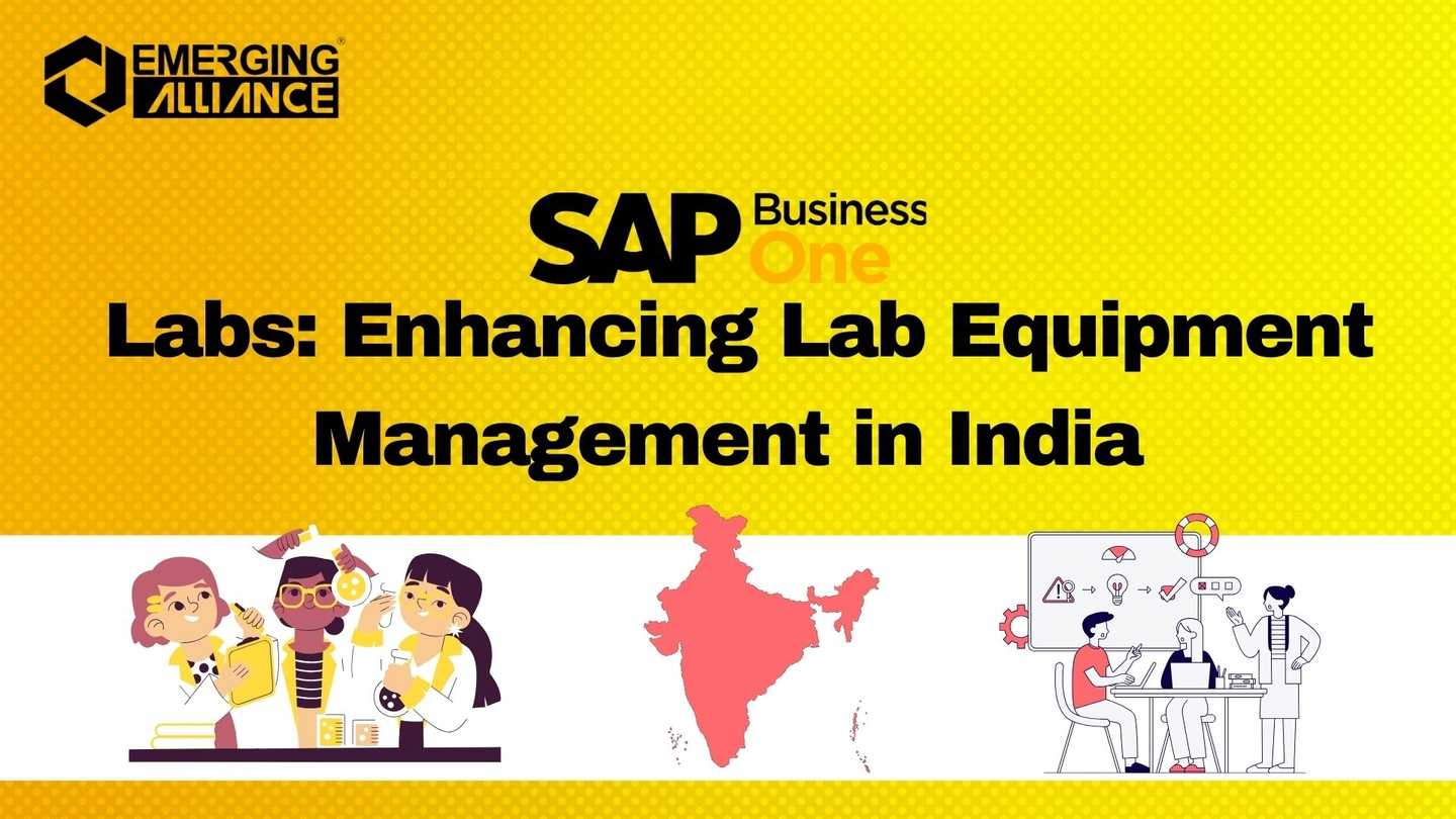 SAP Business One Labs: Enhancing Lab Equipment Management in India - SAP B1