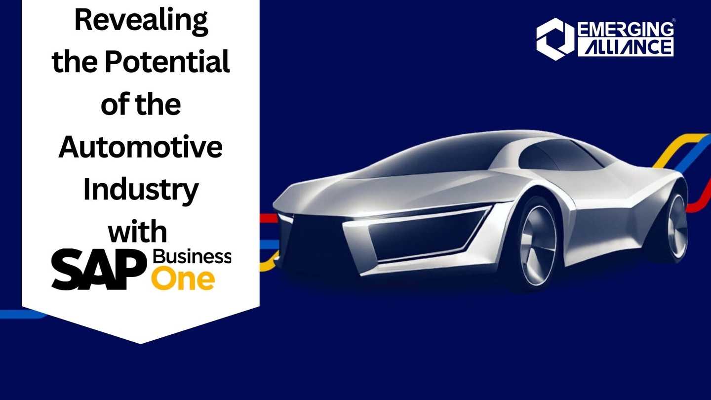 Revealing the Potential of the Automotive Industry with SAP Business One