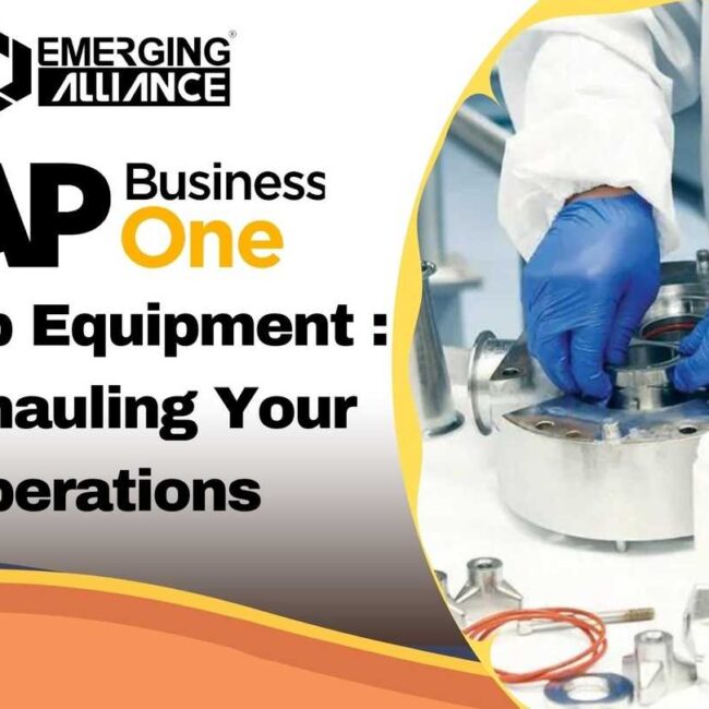 SAP B1 for Lab Equipment : Overhauling Your Operations