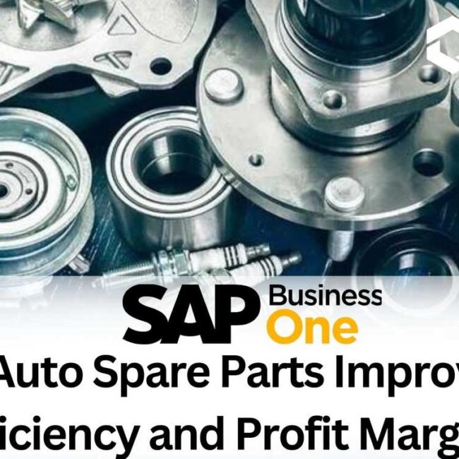 SAP Business One for Auto Spare Parts Improving Efficiency and Profit Margins