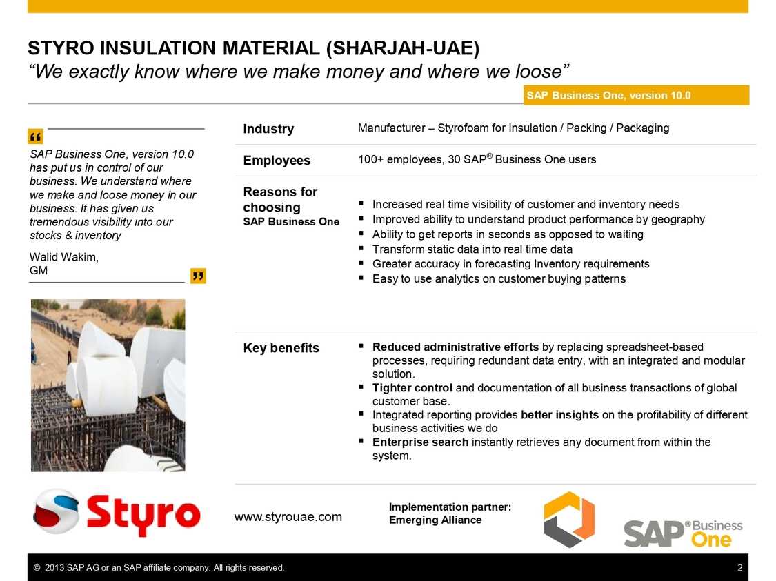 Knowledge on all spheres with SAP B1 for Manufacturing Industry