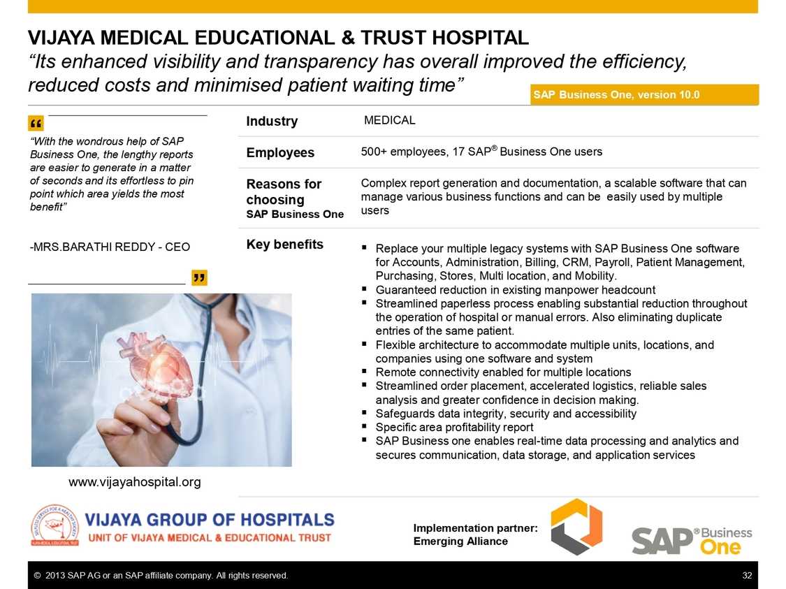 Enhanced Visibility and Transparency: SAP B1 in Medical Industry