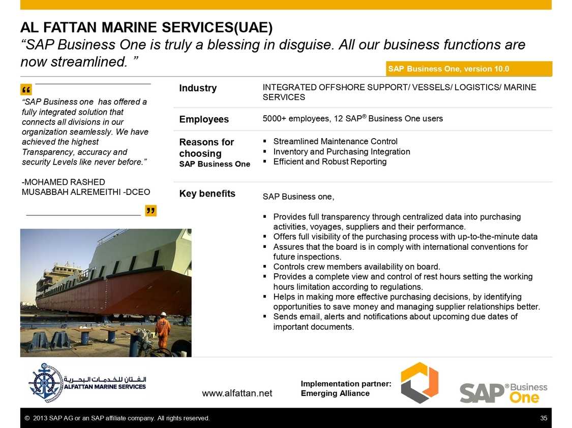 SAP B1 for enhancing logistics planning and execution