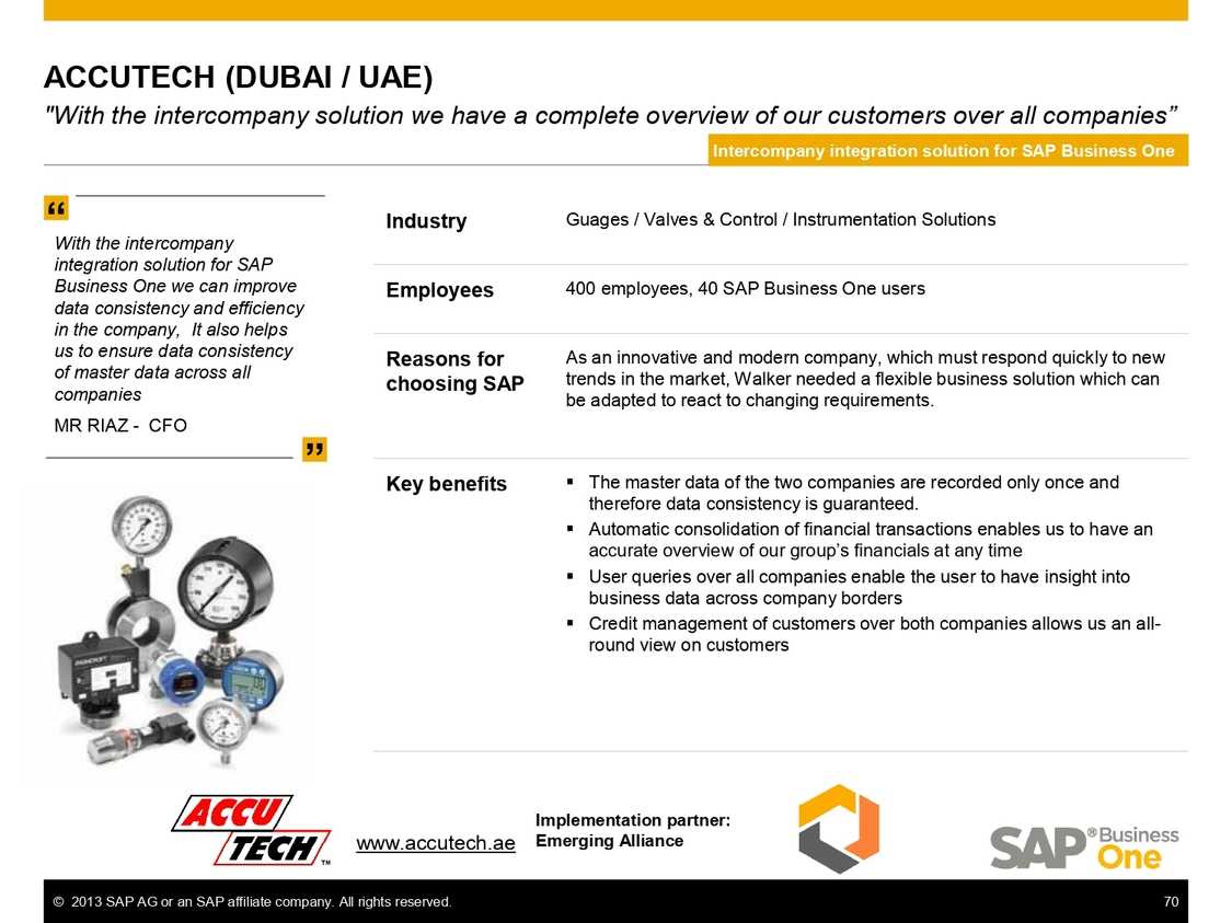 Optimize Production at Accutech with SAP B1 Partner