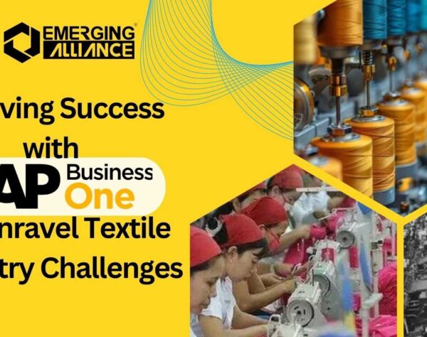 Weaving Success with SAP Business One to Unravel Textile Industry Challenges