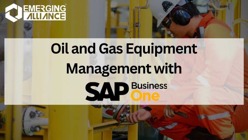 Oil and Gas Equipment Management with SAP Business One