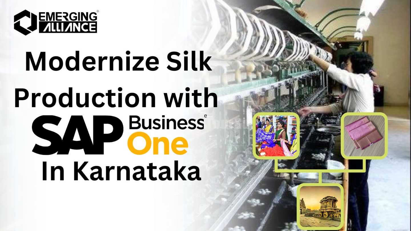 Modernize Silk Production with SAP Business One In Karnataka