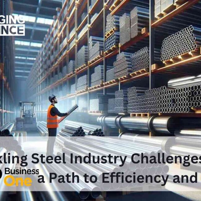 Tackling Steel Industry Challenges with SAP Business One(SAP B1) a Path to Efficiency and Growth