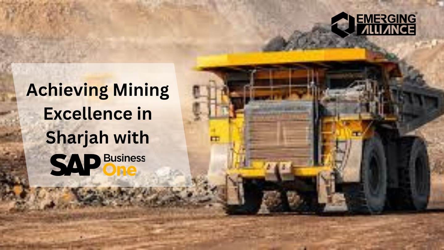 Achieving Mining Excellence in Sharjah with SAP Business One