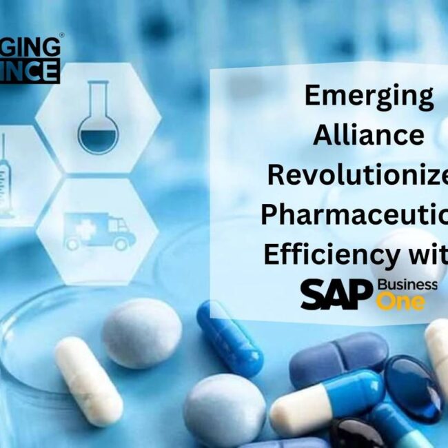 Emerging Alliance Revolutionizes Pharmaceutical Efficiency with SAP B1