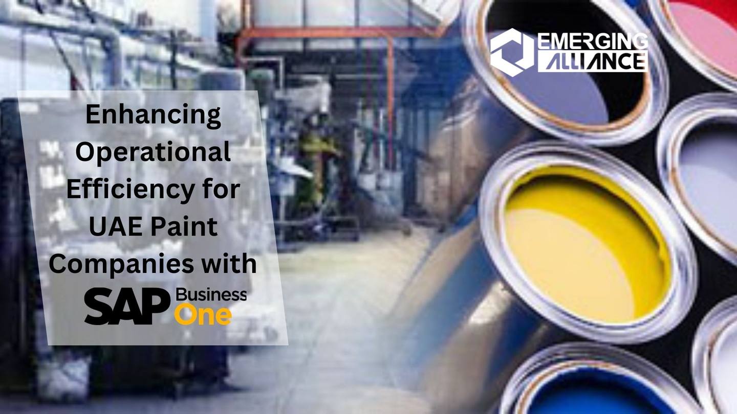 Enhancing Operational Efficiency for UAE Paint Companies with SAP B1