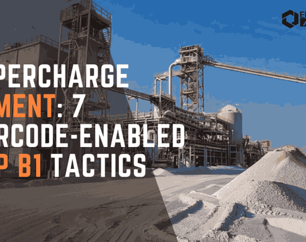 Supercharge Cement 7 Barcode-Enabled SAP B1 Tactics