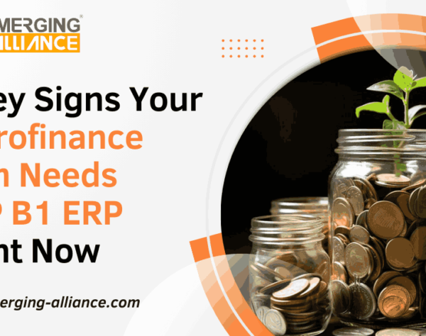 5 Key Signs Your Microfinance Firm Needs SAP B1 ERP Right Now