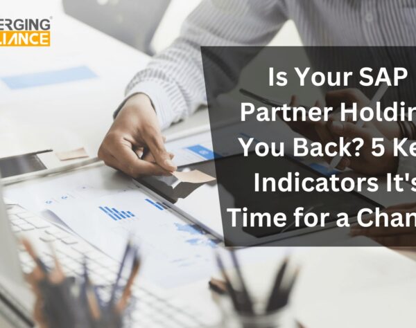 Is Your SAP Partner Holding You Back? 5 Key Indicators It's Time for a Change