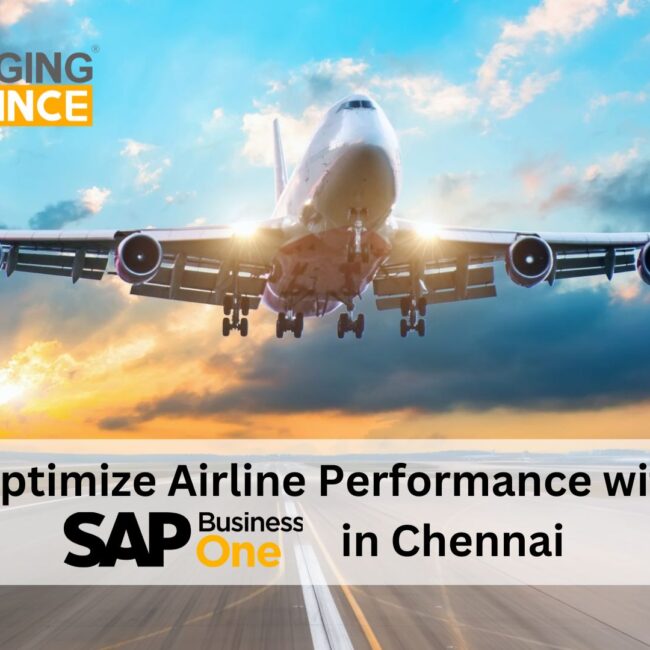 Optimize Airline Performance with SAP Business One in Chennai