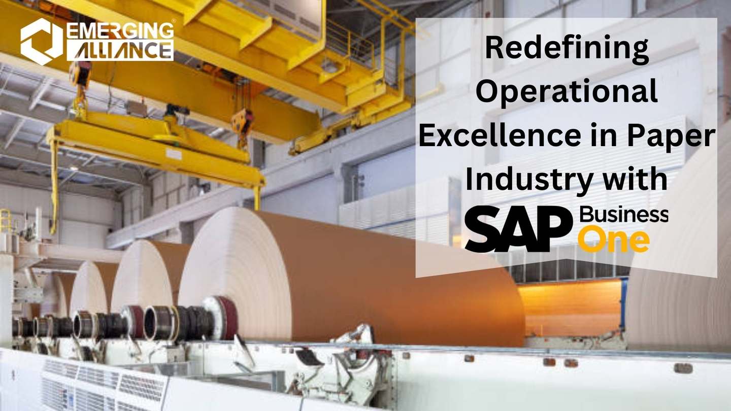 Redefining Operational Excellence in Paper Industry with SAP B1