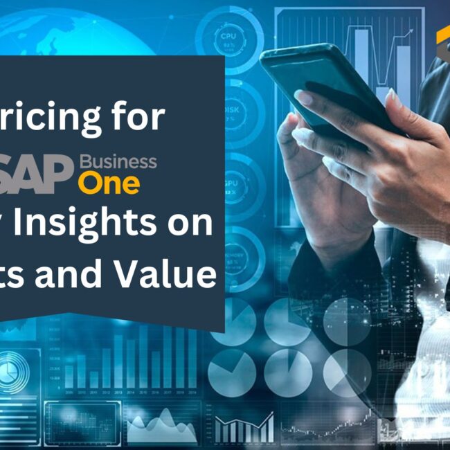 Pricing for SAP Business One: Key Insights on Costs and Value