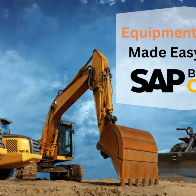 Equipment Rental Made Easy with SAP B1