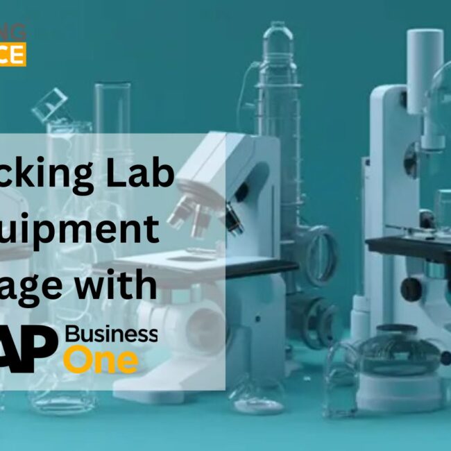 Tracking Lab Equipment Usage with SAP Business One