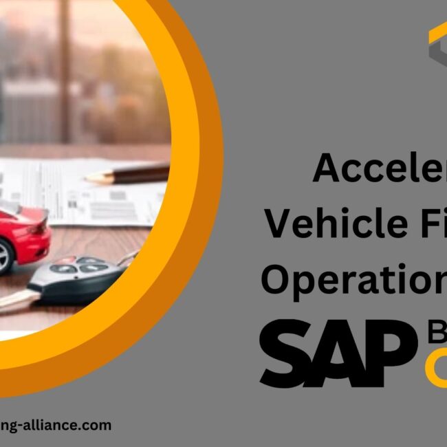 Accelerate Vehicle Finance Operations with SAP Business One