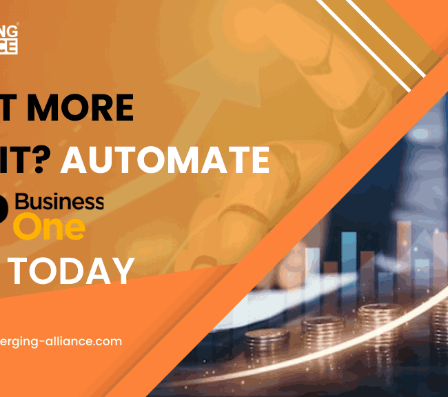 Want More Profit? Automate with SAP Business One Today