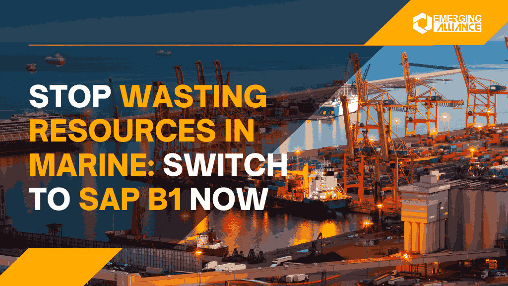 Stop Wasting Resources in Marine: Switch to SAP B1 Now