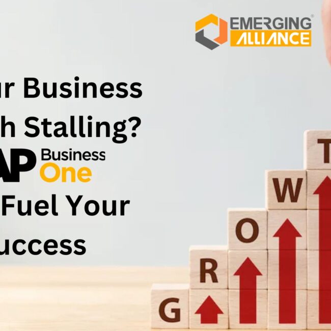 Is Your Business Growth Stalling? SAP Business One Can Fuel Your Success