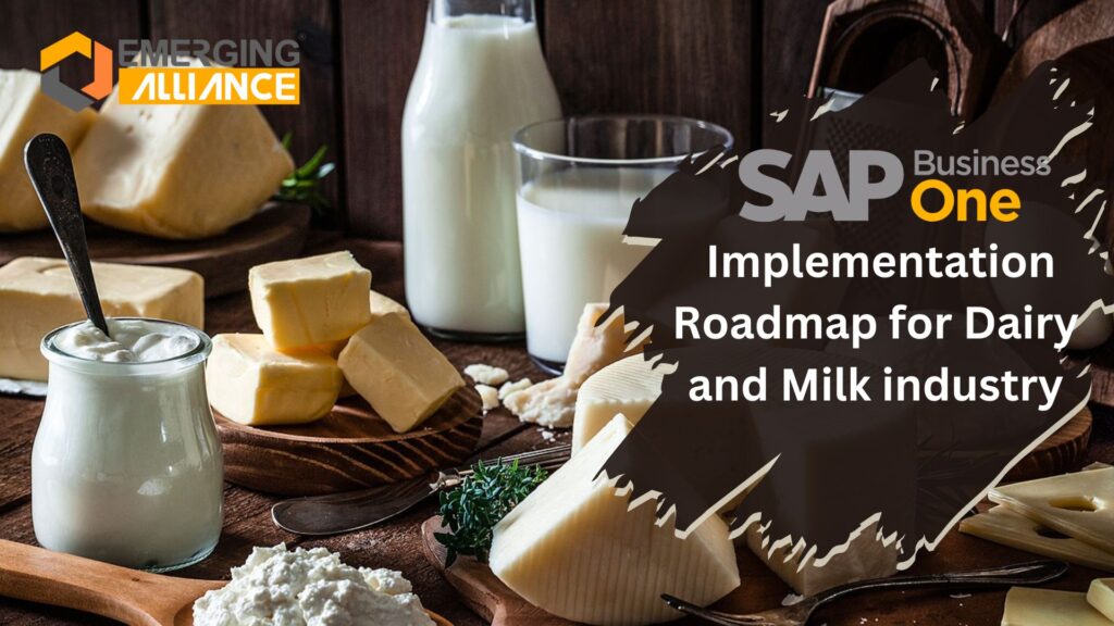 SAP B1 Implementation Roadmap for Dairy and Milk industry