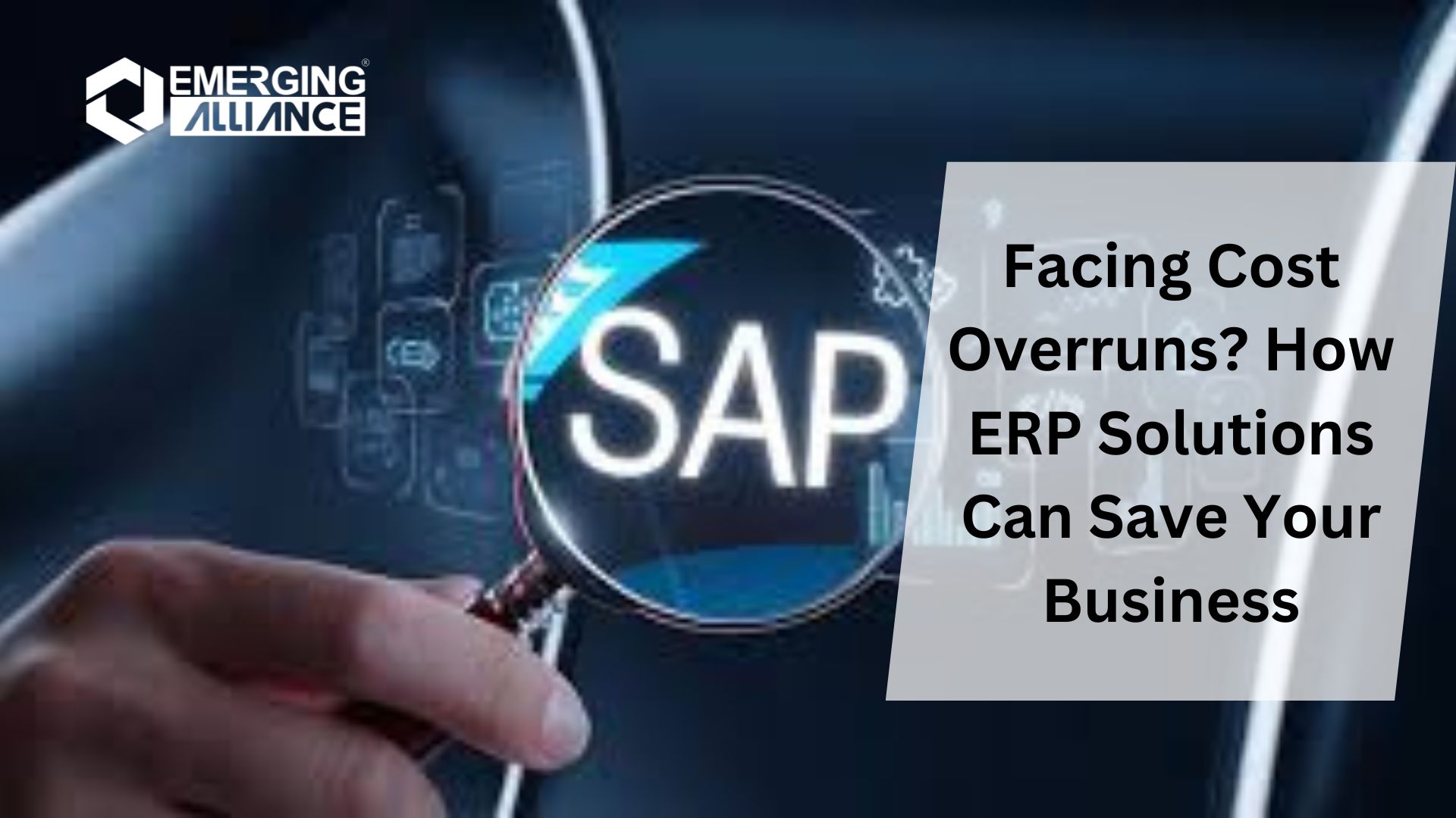 If cost overruns are impacting your bottom line, investing in an ERP solution like SAP Business One can be a game-changer.