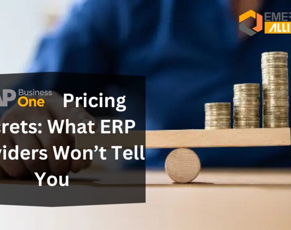 SAP B1 Pricing Secrets: What ERP Providers Won’t Tell You