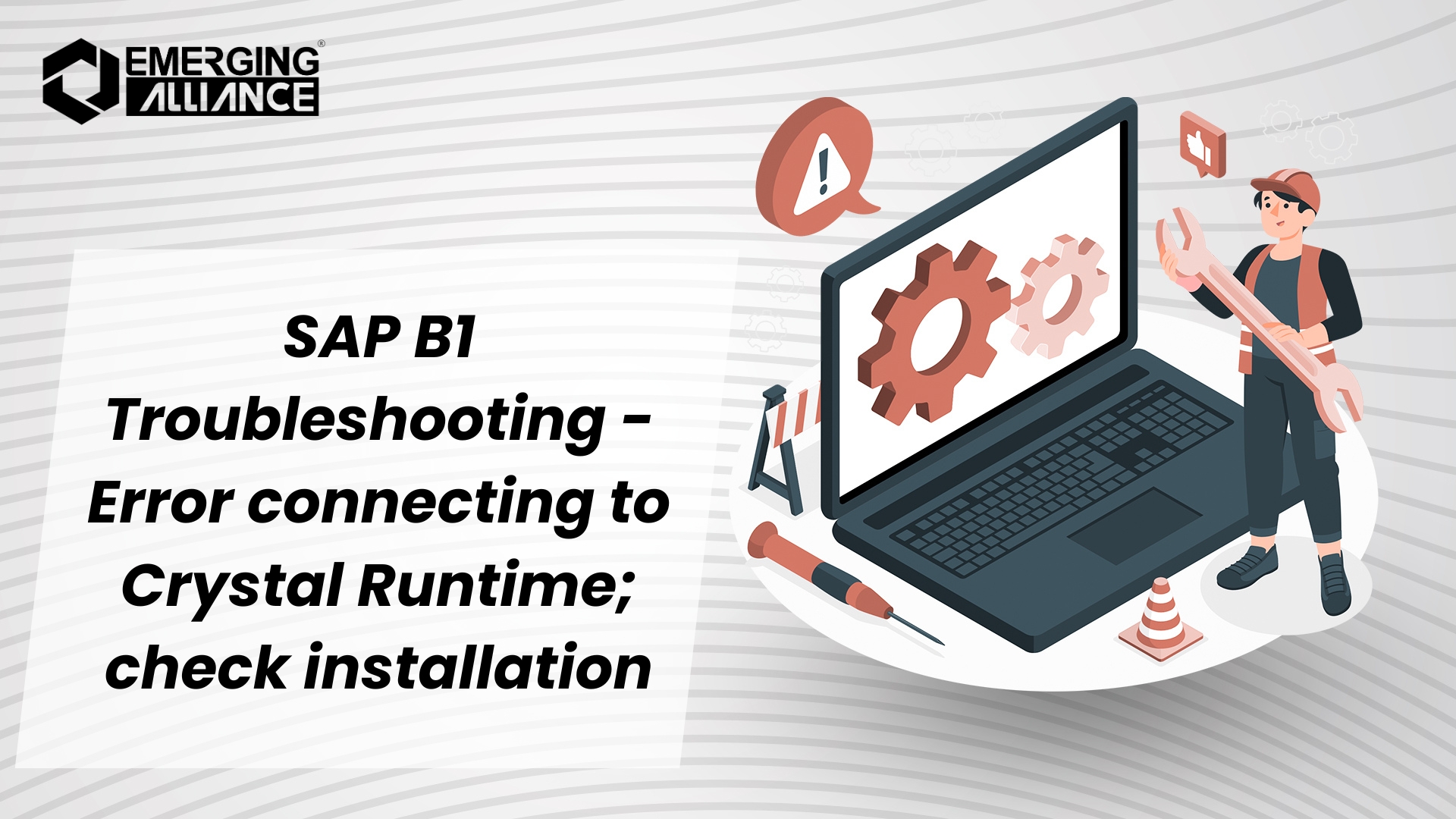 SAP B1 Troubleshooting - Error connecting to Crystal Runtime; check installation problem