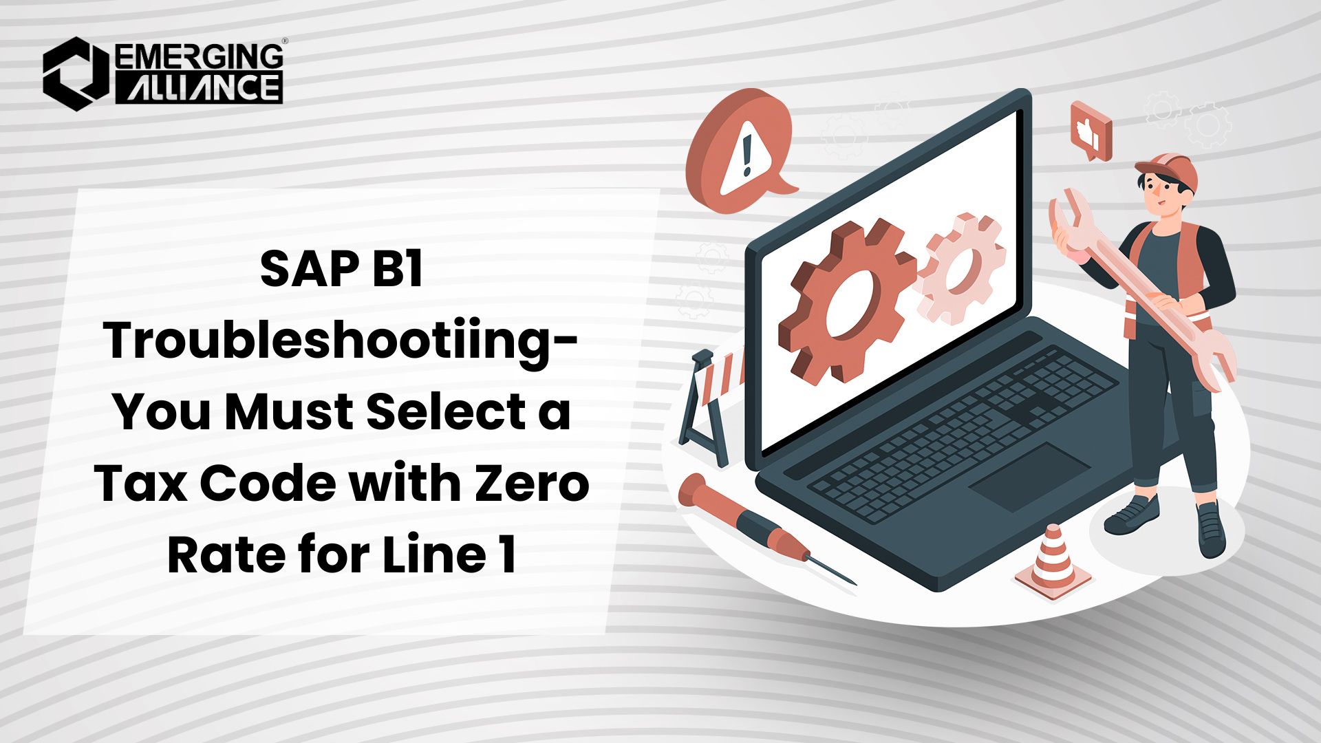 SAP B1 Troubleshootiing- You Must Select a Tax Code with Zero Rate for Line 1