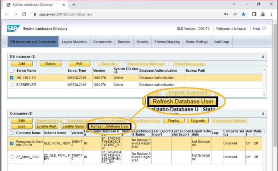 Connection to the database is lost; contact your system administrator (ODBC 1102) [Message 131 183]