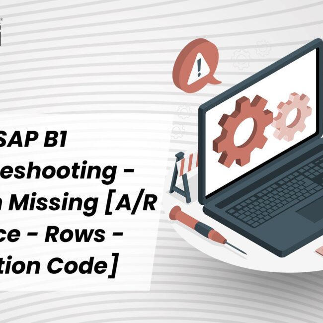 SAP B1 Troubleshooting for Location Missing [A/R Invoice - Rows - Location Code]