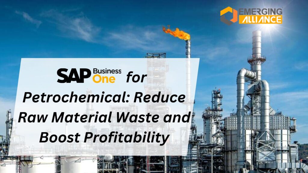 SAP B1 for Petrochemical: Reduce Raw Material Waste and Boost Profitability