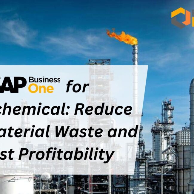 SAP B1 for Petrochemical: Reduce Raw Material Waste and Boost Profitability