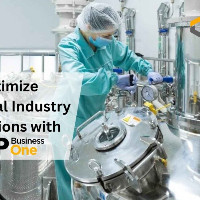 Optimize Chemical Industry Operations with SAP Business One