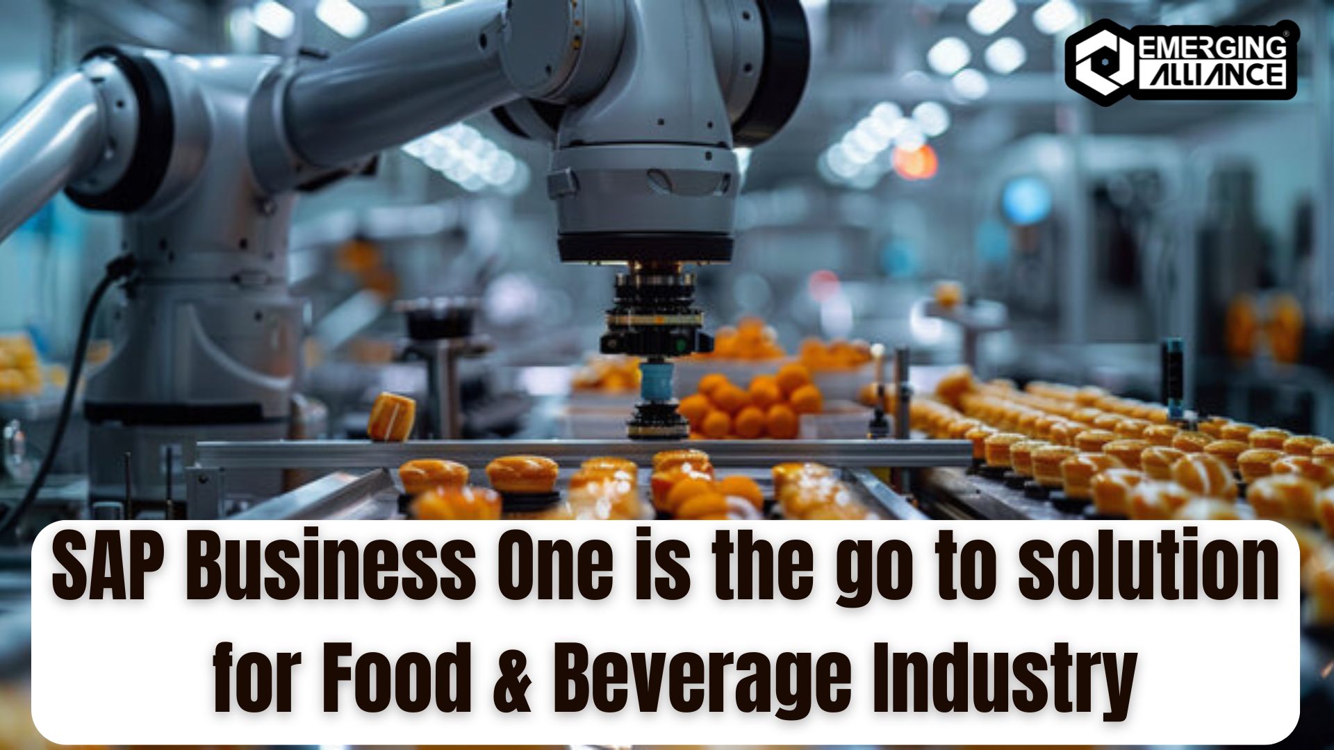 SAP Business One is the go to solution for Food & Beverage Industry