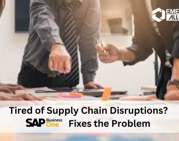 Tired of Supply Chain Disruptions? SAP Business One Fixes the Problem