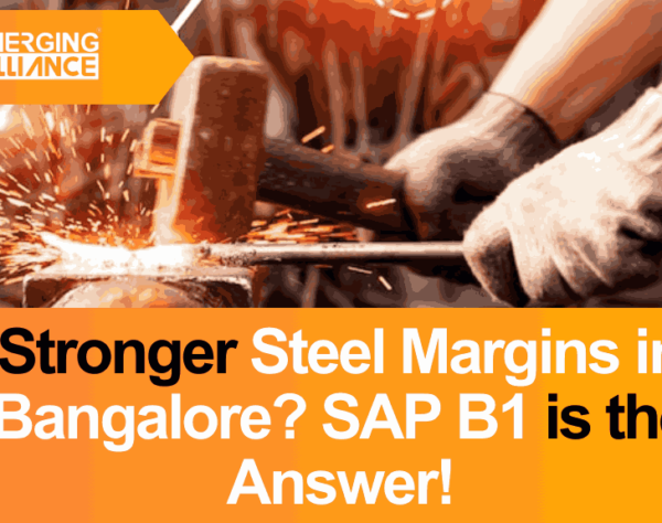 Keep Steel Margins Strong in Bangalore With SAP B1 Power