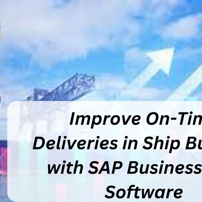 Improve On-Time Deliveries in Ship Building with SAP Business One Software