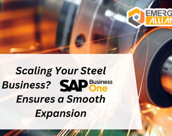 Scaling Your Steel Business? SAP Business One Ensures a Smooth Expansion